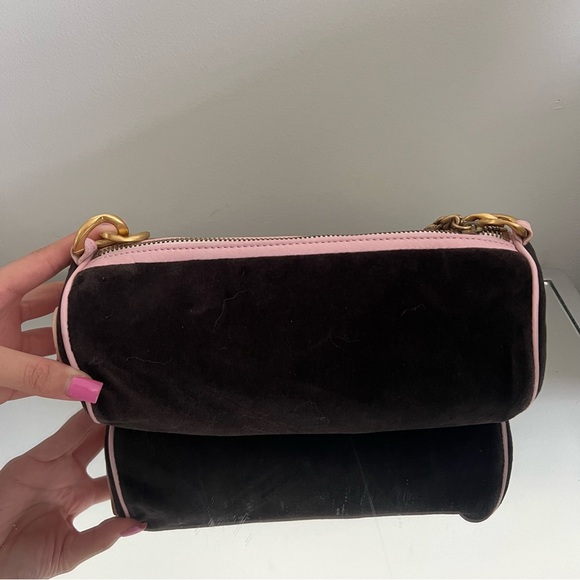 Juicy Couture RARE Vintage Barrel Bag Brown & Pink - Picture 5 of 5